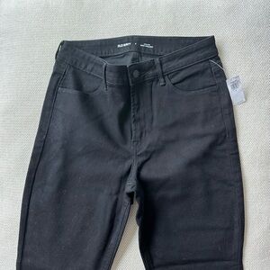 Old Navy Women's High Rise Black Jeans